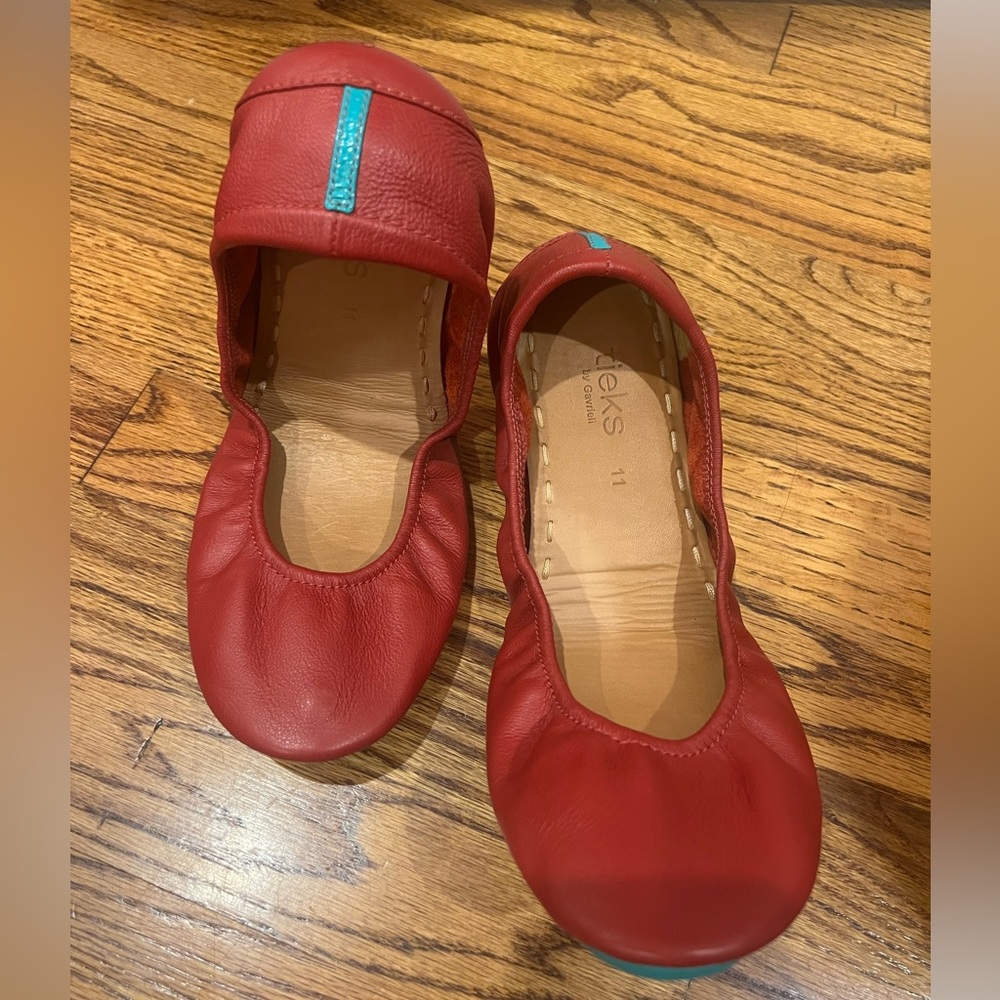 Red Tieks Size 11